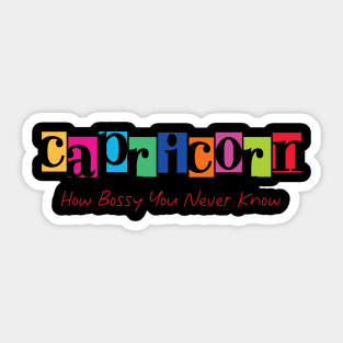 CapriCorn Sticker